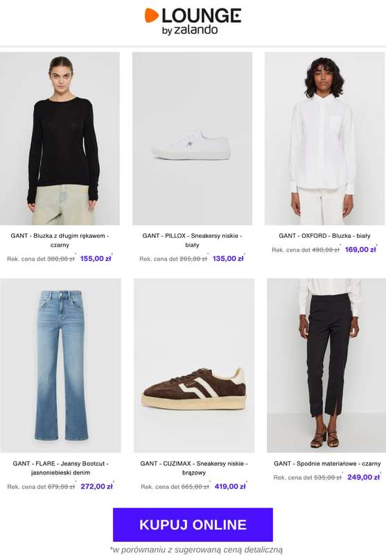 Lounge by Zalando - gazetka promocyjna Do -75% GANT - Kobiety od wtorku 04.11 do piątku 07.11 - strona 2