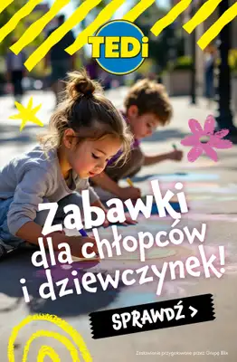 Tedi - gazetka promocyjna Zabawki dla chłopców i dziewczynek! od wtorku 04.11 do poniedziałku 10.11