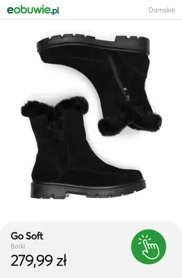 eobuwie.pl - gazetka promocyjna Zamszowe botki dla niej – styl na chłodne dni od wtorku 04.11  - strona 10