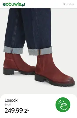 eobuwie.pl - gazetka promocyjna Zamszowe botki dla niej – styl na chłodne dni od wtorku 04.11  - strona 7