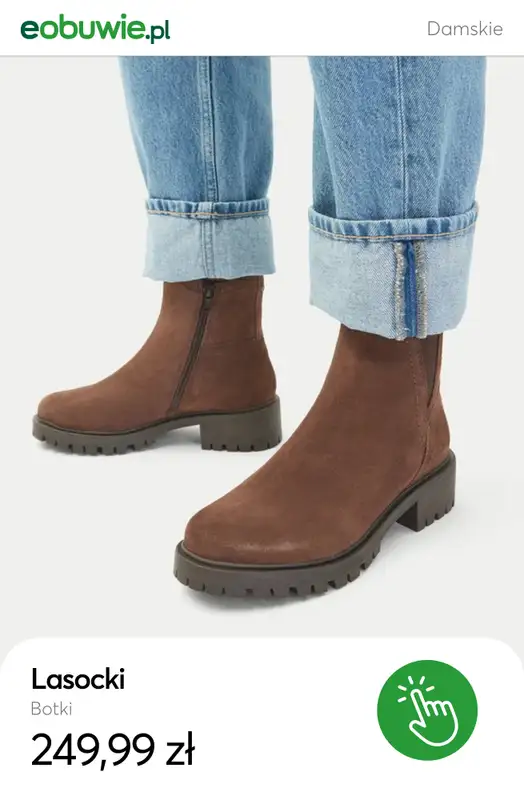 eobuwie.pl - gazetka promocyjna Zamszowe botki dla niej – styl na chłodne dni   - strona 3