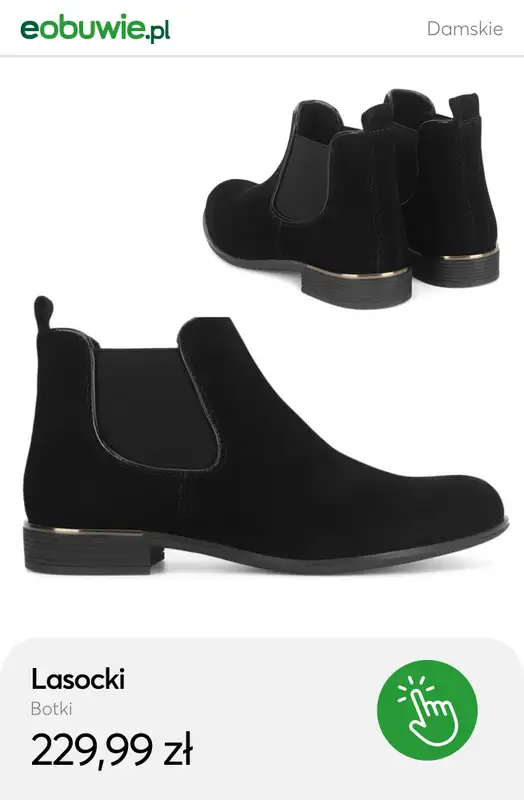 eobuwie.pl - gazetka promocyjna Zamszowe botki dla niej – styl na chłodne dni   - strona 2