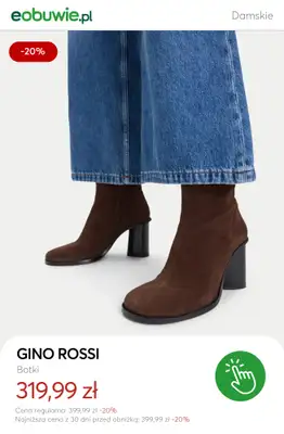 eobuwie.pl - gazetka promocyjna Zamszowe botki dla niej – styl na chłodne dni od wtorku 04.11  - strona 9