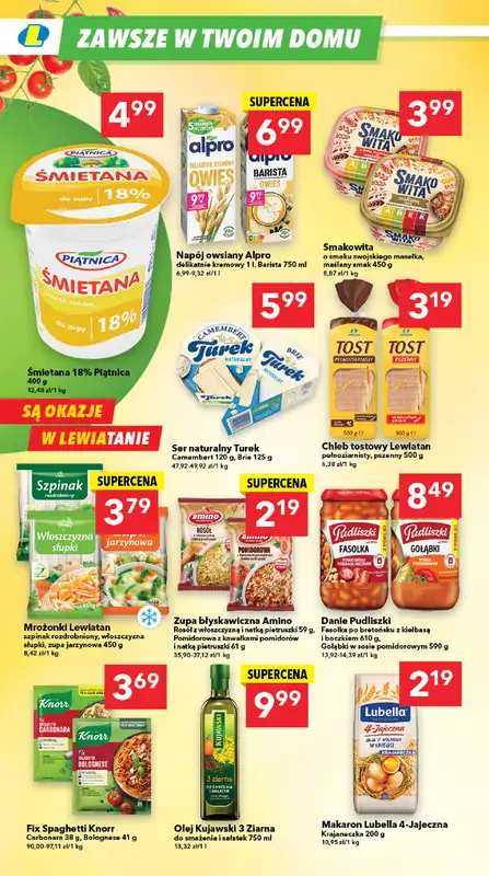 LEWIATAN - gazetka promocyjna Mamy TO w Lewiatanie – woj. lubelskie od czwartku 06.11 do środy 12.11 - strona 4