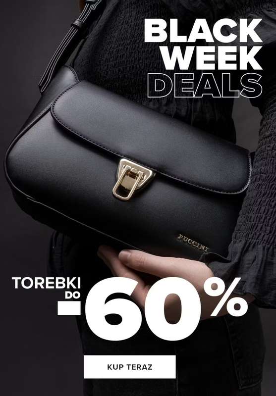 BLACK FRIDAY - gazetka promocyjna Puccini | Black Week: druga walizka -50% z kolekcji casablanca od środy 05.11  - strona 7