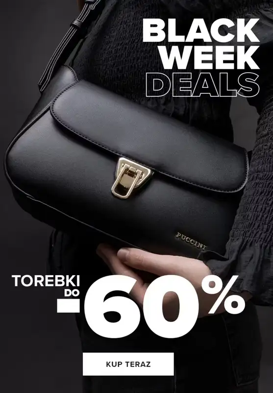 BLACK FRIDAY - gazetka promocyjna Puccini | Black Week: druga walizka -50% z kolekcji casablanca od środy 05.11  - strona 7