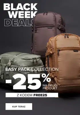 BLACK FRIDAY - gazetka promocyjna Puccini | Black Week: druga walizka -50% z kolekcji casablanca od środy 05.11  - strona 10