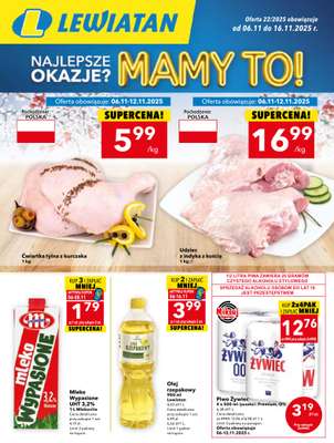 LEWIATAN - gazetka promocyjna Mamy TO w Lewiatanie – woj. świętokrzyskie od czwartku 06.11 do środy 12.11