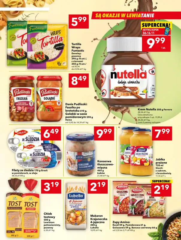 LEWIATAN - gazetka promocyjna Mamy TO w Lewiatanie – woj. świętokrzyskie od czwartku 06.11 do środy 12.11 - strona 9