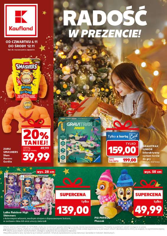 Kaufland - gazetka promocyjna Oferta Kaufland - Zabawki od czwartku 06.11 do środy 12.11