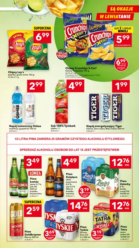 LEWIATAN - gazetka promocyjna Mamy TO w Lewiatanie – Górny Śląsk i Łódź od czwartku 06.11 do środy 12.11 - strona 7