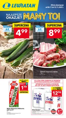 LEWIATAN - gazetka promocyjna Mamy TO w Lewiatanie – Górny Śląsk i Łódź od czwartku 06.11 do środy 12.11