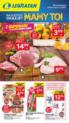 LEWIATAN - gazetka promocyjna Mamy TO w Lewiatanie – Kujawy od czwartku 06.11 do środy 12.11