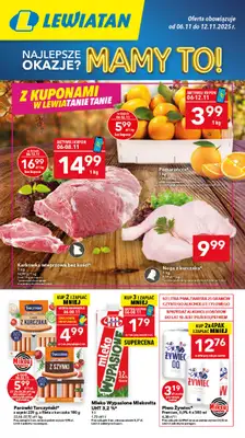LEWIATAN - gazetka promocyjna Mamy TO w Lewiatanie – Kujawy od czwartku 06.11 do środy 12.11