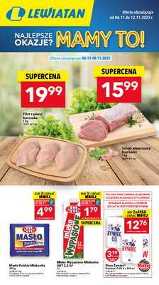 LEWIATAN - gazetka promocyjna Mamy TO w Lewiatanie - Olsztyn od czwartku 06.11 do środy 12.11