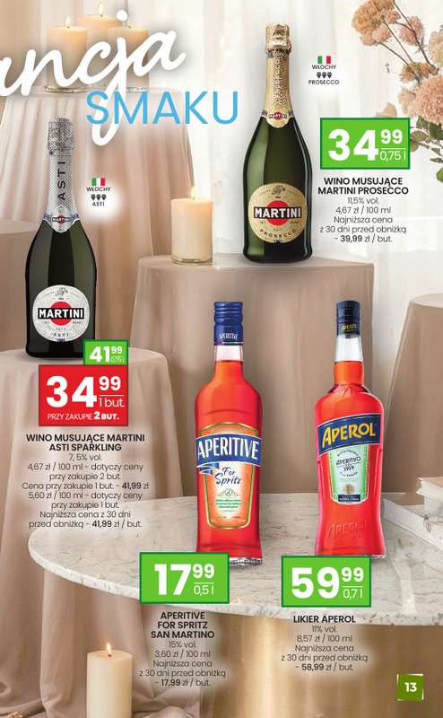 Twój Market - gazetka promocyjna Gazetka alkoholowa od środy 05.11 do niedzieli 30.11 - strona 13
