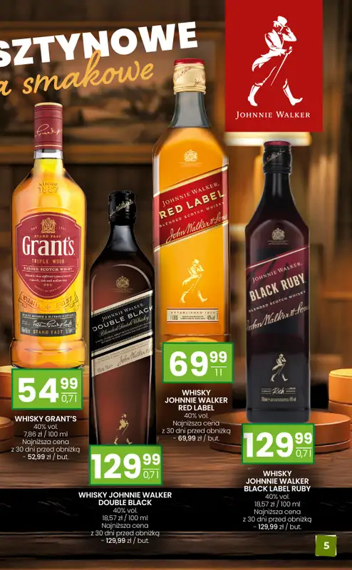 Twój Market - gazetka promocyjna Gazetka alkoholowa od środy 05.11 do niedzieli 30.11 - strona 5