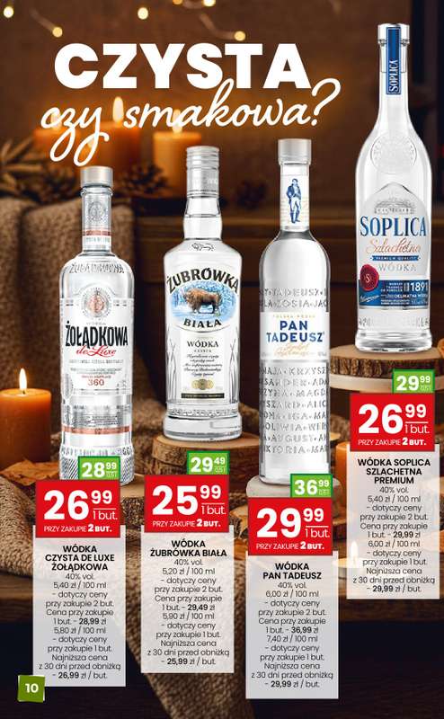 Twój Market - gazetka promocyjna Gazetka alkoholowa od środy 05.11 do niedzieli 30.11 - strona 10
