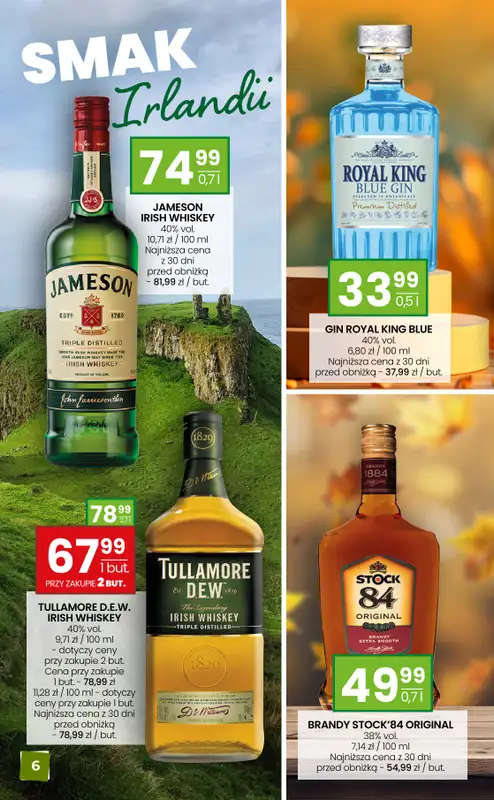 Twój Market - gazetka promocyjna Gazetka alkoholowa od środy 05.11 do niedzieli 30.11 - strona 6