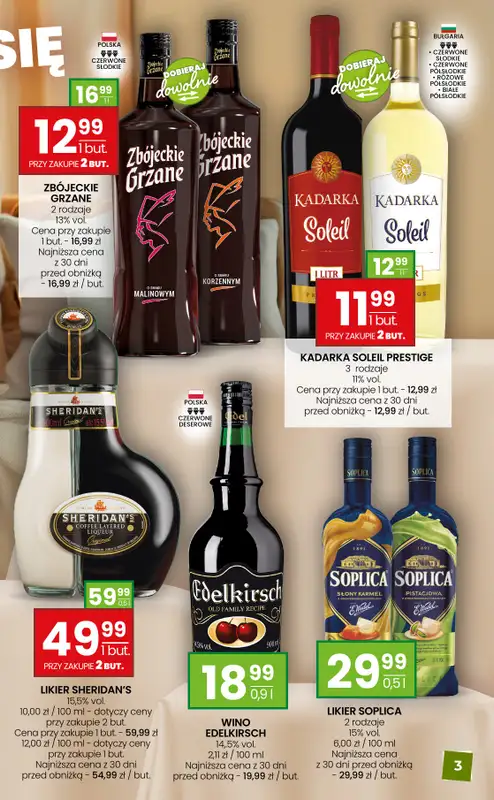 Twój Market - gazetka promocyjna Gazetka alkoholowa od środy 05.11 do niedzieli 30.11 - strona 3