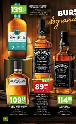 Twój Market - gazetka promocyjna Gazetka alkoholowa od środy 05.11 do niedzieli 30.11 - strona 4