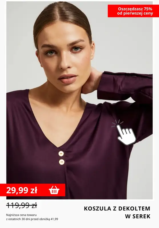 BLACK FRIDAY - gazetka promocyjna Moodo | Black November od -55% do -85% od ceny pierwszej od środy 05.11 do soboty 15.11 - strona 9