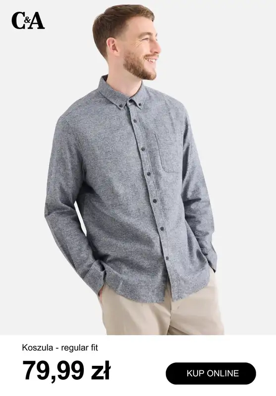 C&A - gazetka promocyjna Koszule męskie od 76,99 zł od wtorku 04.11  - strona 10