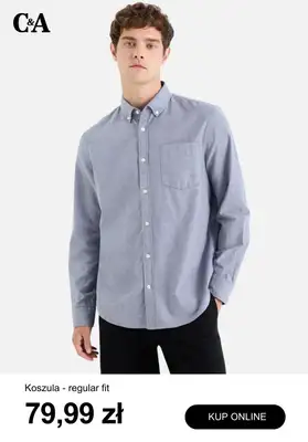 C&A - gazetka promocyjna Koszule męskie od 76,99 zł od wtorku 04.11  - strona 9