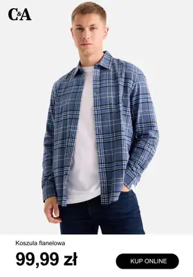 C&A - gazetka promocyjna Koszule męskie od 76,99 zł od wtorku 04.11  - strona 6