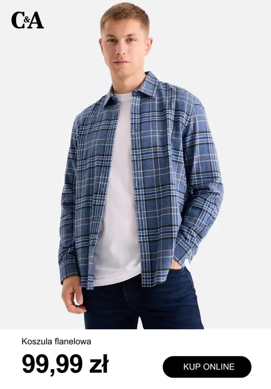 C&A - gazetka promocyjna Koszule męskie od 76,99 zł od wtorku 04.11  - strona 6