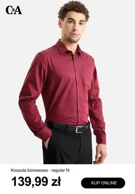 C&A - gazetka promocyjna Koszule męskie od 76,99 zł od wtorku 04.11  - strona 4