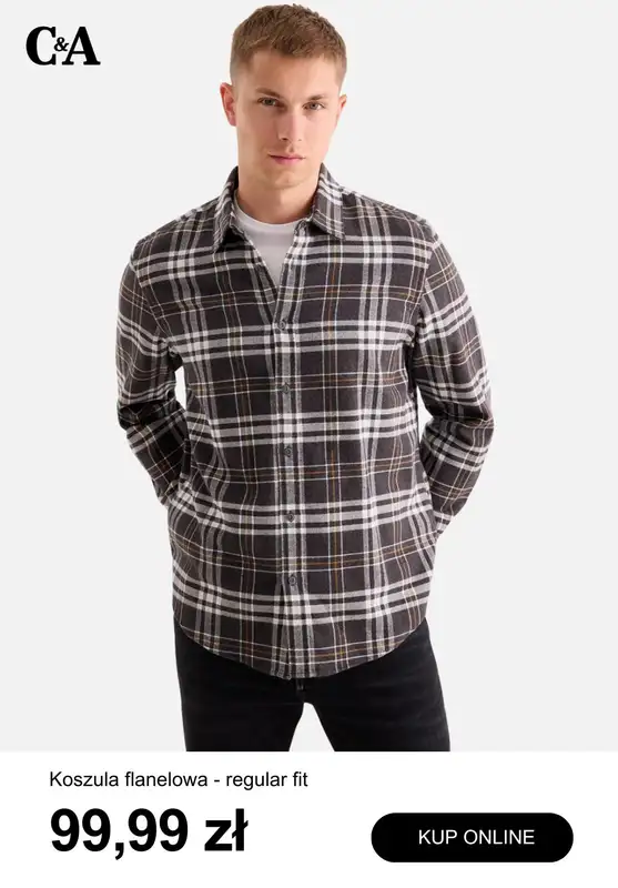 C&A - gazetka promocyjna Koszule męskie od 76,99 zł od wtorku 04.11  - strona 2