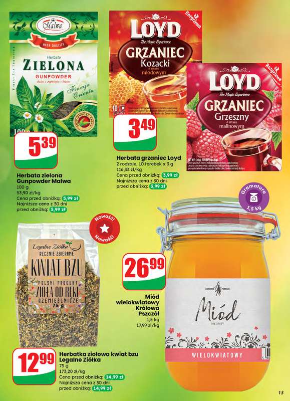 Dino - gazetka promocyjna Gazetka od środy 05.11 do poniedziałku 10.11 - strona 13