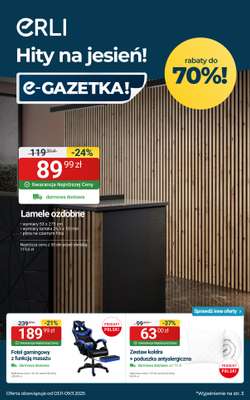 Erli - gazetka promocyjna Black Weeks - Meble do domu w supercenach! od środy 05.11 do niedzieli 09.11