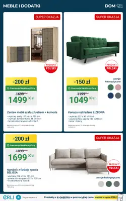 Erli - gazetka promocyjna Black Weeks - Meble do domu w supercenach! od środy 05.11 do niedzieli 09.11 - strona 4