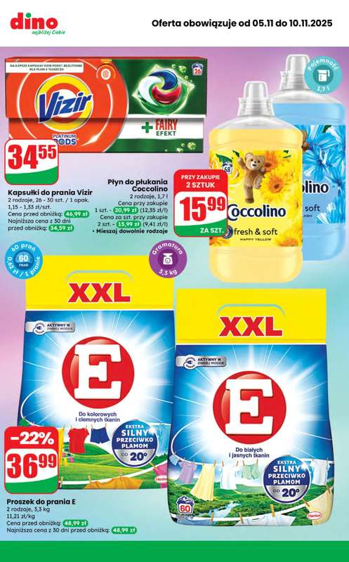 Dino - gazetka promocyjna Najlepsze promocje! od środy 05.11 do poniedziałku 10.11 - strona 10
