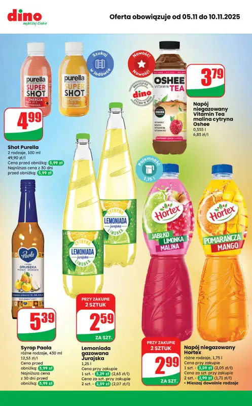 Dino - gazetka promocyjna Najlepsze promocje! od środy 05.11 do poniedziałku 10.11 - strona 8