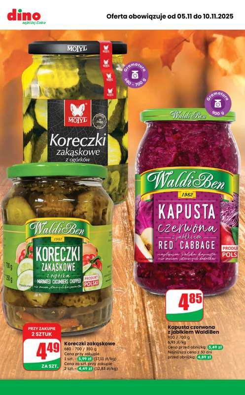 Dino - gazetka promocyjna Najlepsze promocje! od środy 05.11 do poniedziałku 10.11 - strona 4