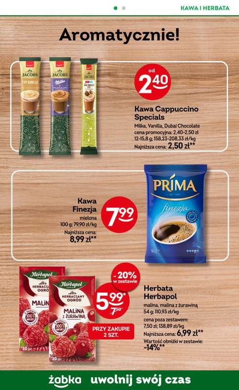 Żabka - gazetka promocyjna Gazetka Spożywcza od środy 05.11 do wtorku 18.11 - strona 20