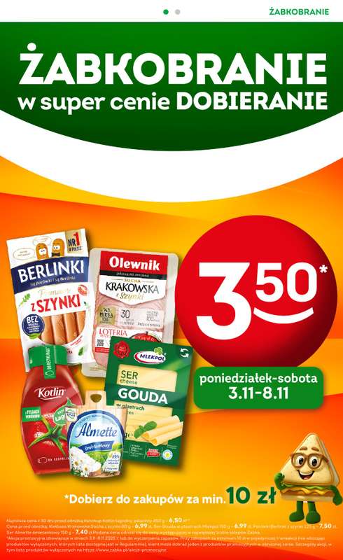 Żabka - gazetka promocyjna Gazetka Spożywcza od środy 05.11 do wtorku 18.11 - strona 2