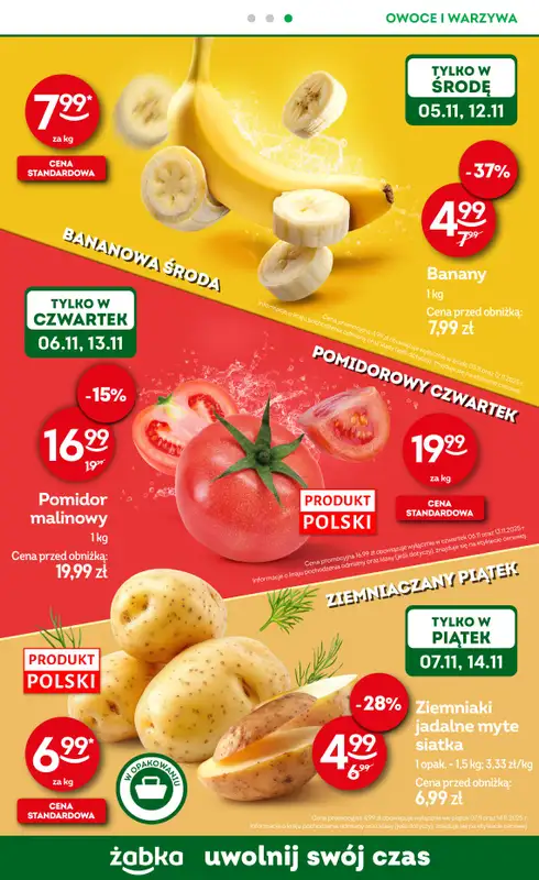 Żabka - gazetka promocyjna Gazetka Spożywcza od środy 05.11 do wtorku 18.11 - strona 11