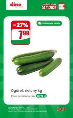 Dino - gazetka promocyjna Specjalna oferta na 04.11.2025 - promocje spoza gazetki od wtorku 04.11 do wtorku 04.11 - strona 3