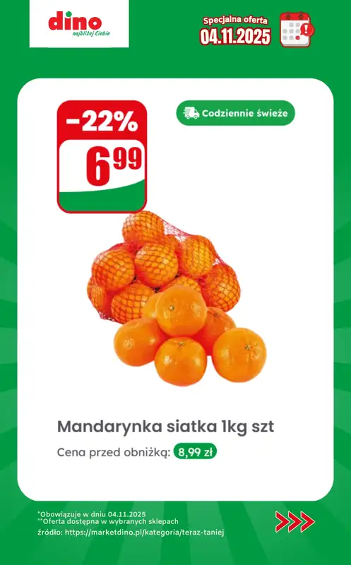 Dino - gazetka promocyjna Specjalna oferta na 04.11.2025 - promocje spoza gazetki   - strona 2