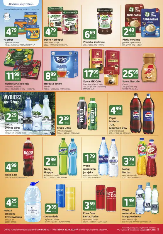 Marketvita - gazetka promocyjna Gazetka od czwartku 13.11 do soboty 22.11 - strona 5