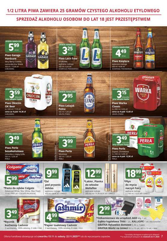 Marketvita - gazetka promocyjna Gazetka od czwartku 13.11 do soboty 22.11 - strona 7