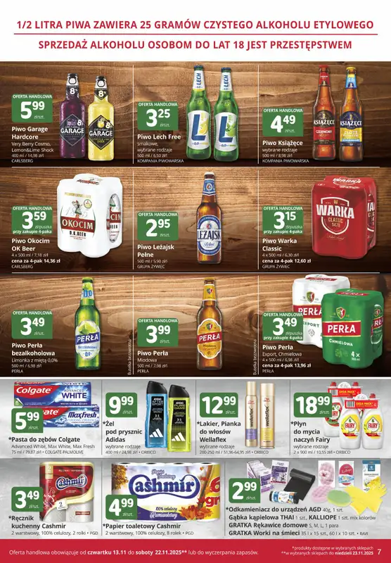 Marketvita - gazetka promocyjna Gazetka od czwartku 13.11 do soboty 22.11 - strona 7