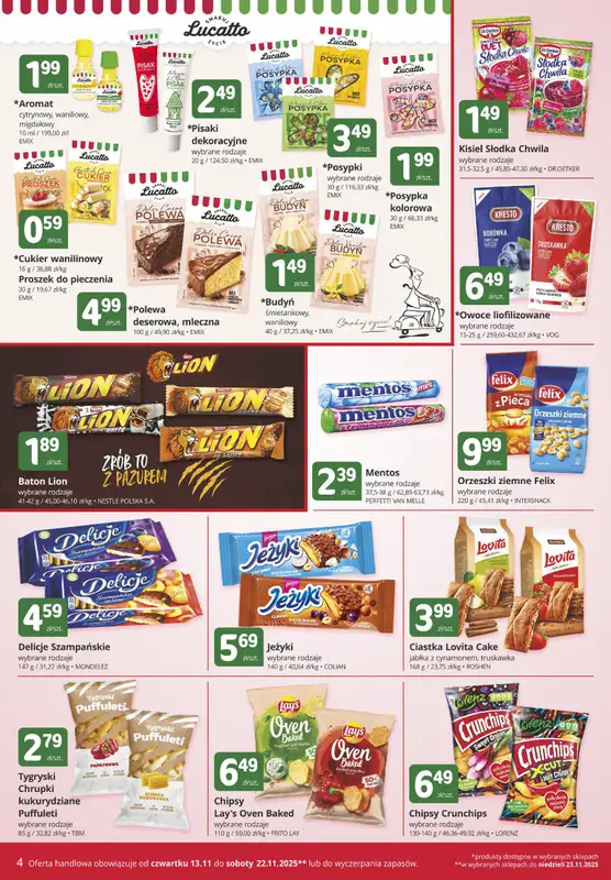 Marketvita - gazetka promocyjna Gazetka od czwartku 13.11 do soboty 22.11 - strona 4