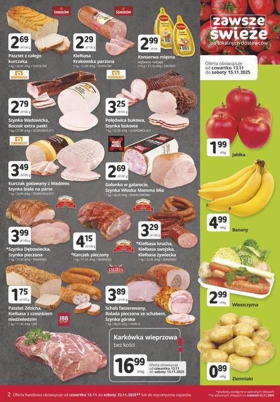 Marketvita - gazetka promocyjna Gazetka od czwartku 13.11 do soboty 22.11 - strona 2