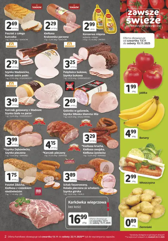 Marketvita - gazetka promocyjna Gazetka od czwartku 13.11 do soboty 22.11 - strona 2