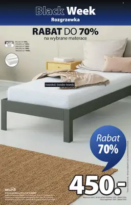 Jysk - gazetka promocyjna Black Week Rozgrzewka. Rabat do 70% od środy 12.11 do niedzieli 30.11 - strona 9